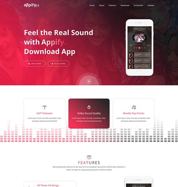 App landing demo 2
