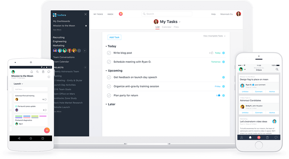 Asana big Screenshot