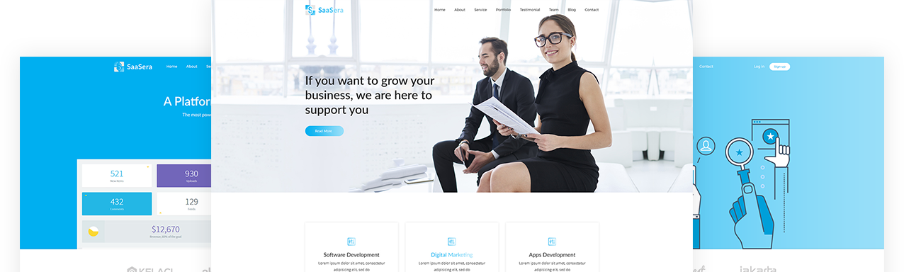 Bootstrap big Screenshot