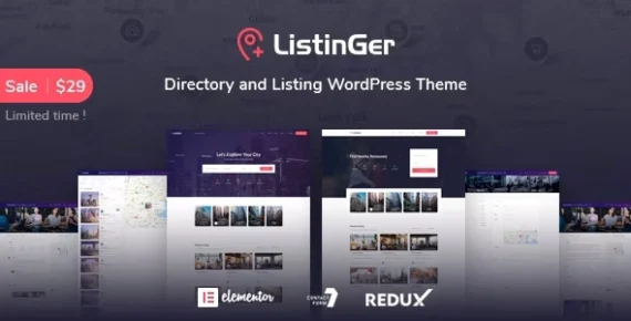 Listinger – Directory & Listing WordPress Theme